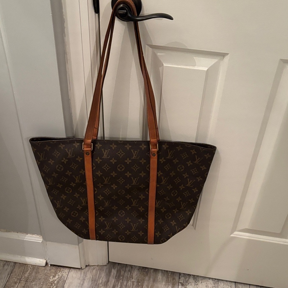 Louis Vuitton Classic Brown Monogram Tote